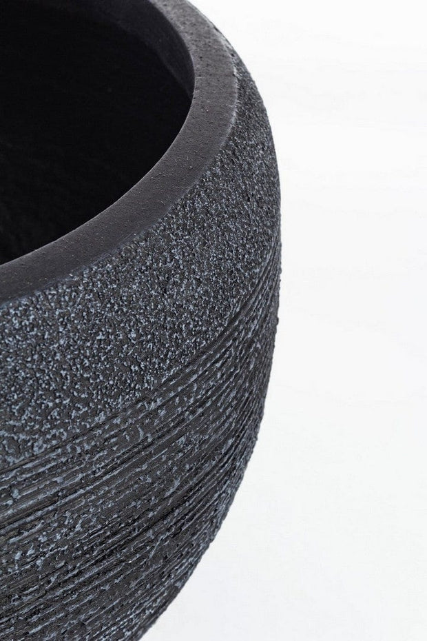 Set di 2 vasi da fiori Graffiti Bowl Nero (2)