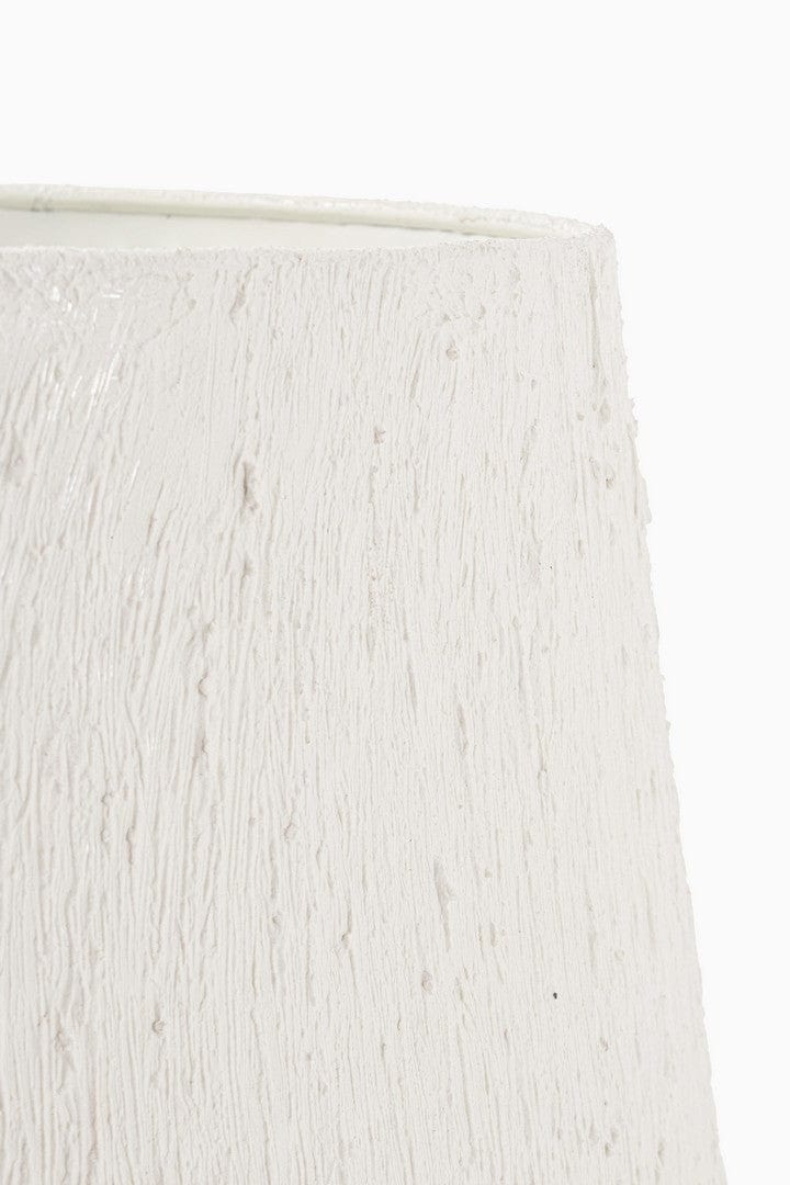 Bizzotto Set di 2 vasi da fiori Kenar Round Bianco