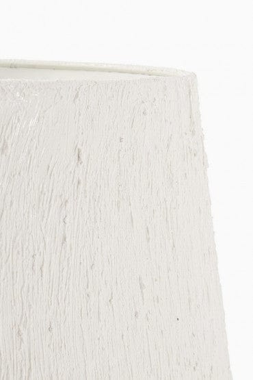 Bizzotto Set di 2 vasi da fiori Kenar Round Bianco