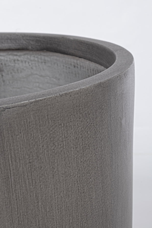 Set di 2 vasi da fiori Moderny Round Cappuccino (1)