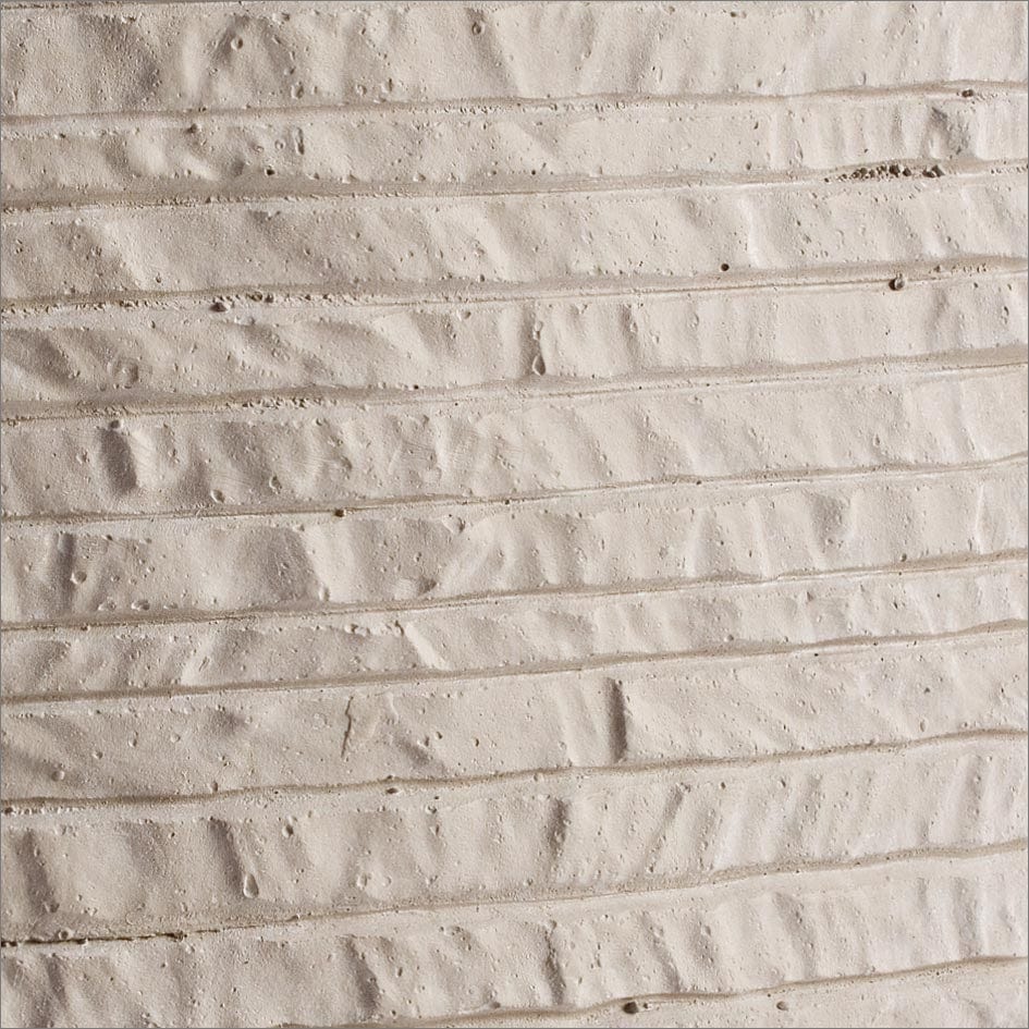 Set di 2 vasi da fiori Stone Rectangle Beige (3)