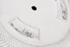 Set di 2 vasi da fiori Tressage Round Alto Bianco (3)