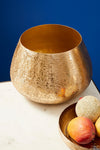 Set di 2 vasi da fiori Varanasi Round Oro (2)
