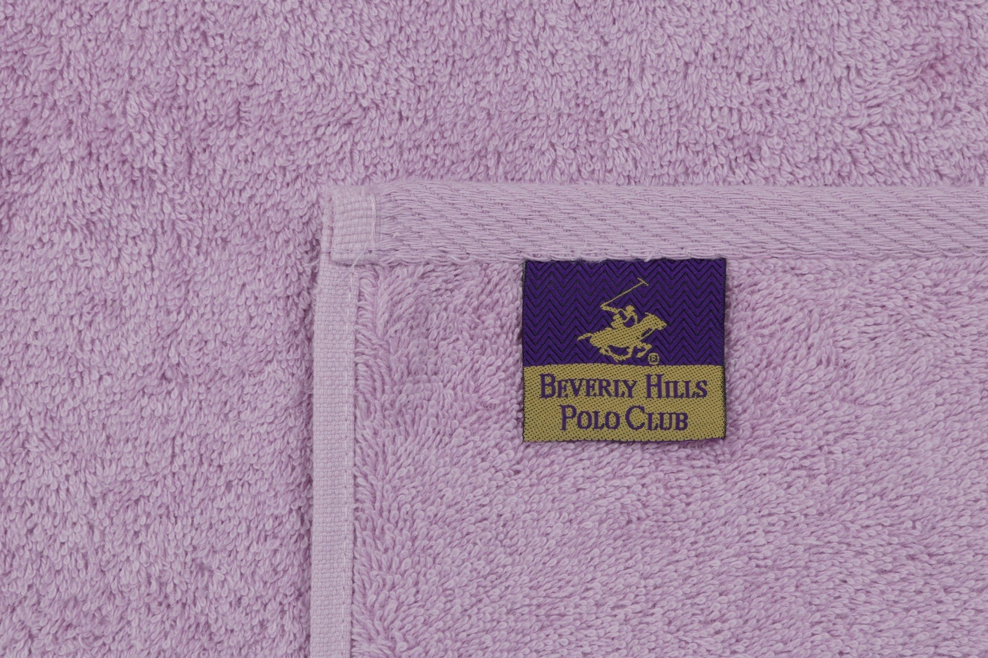Set di 3 asciugamani cotone Beverly Hills Polo Club 402 Lilla, 70 x 140 cm (8)