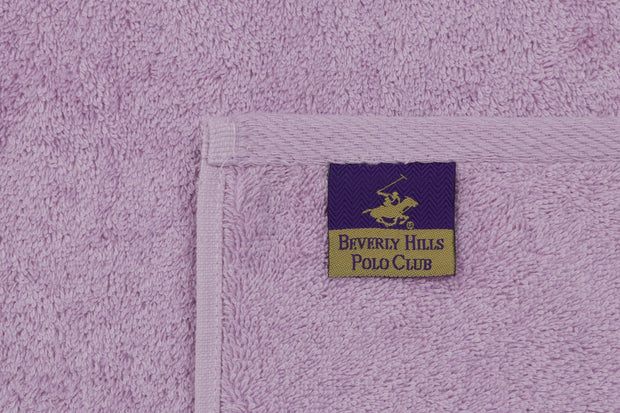 Set di 3 asciugamani cotone Beverly Hills Polo Club 402 Lilla, 70 x 140 cm (8)