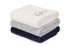 Set di 3 asciugamani cotone Beverly Hills Polo Club 402 Multicolore, 70 x 140 cm