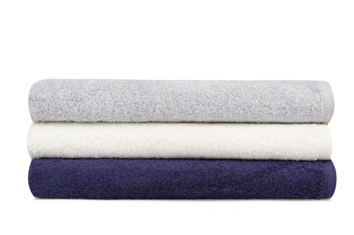 Set di 3 asciugamani cotone Beverly Hills Polo Club 402 Multicolore, 70 x 140 cm (1)