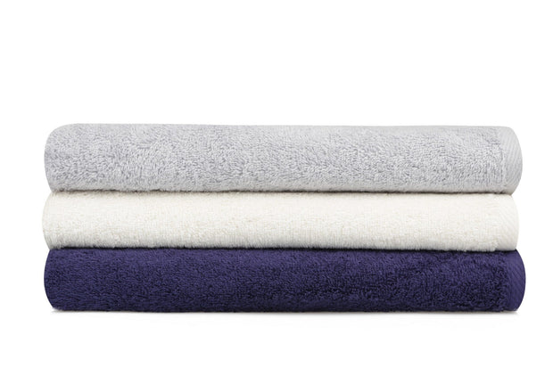 Set di 3 asciugamani cotone Beverly Hills Polo Club 402 Multicolore, 70 x 140 cm (1)
