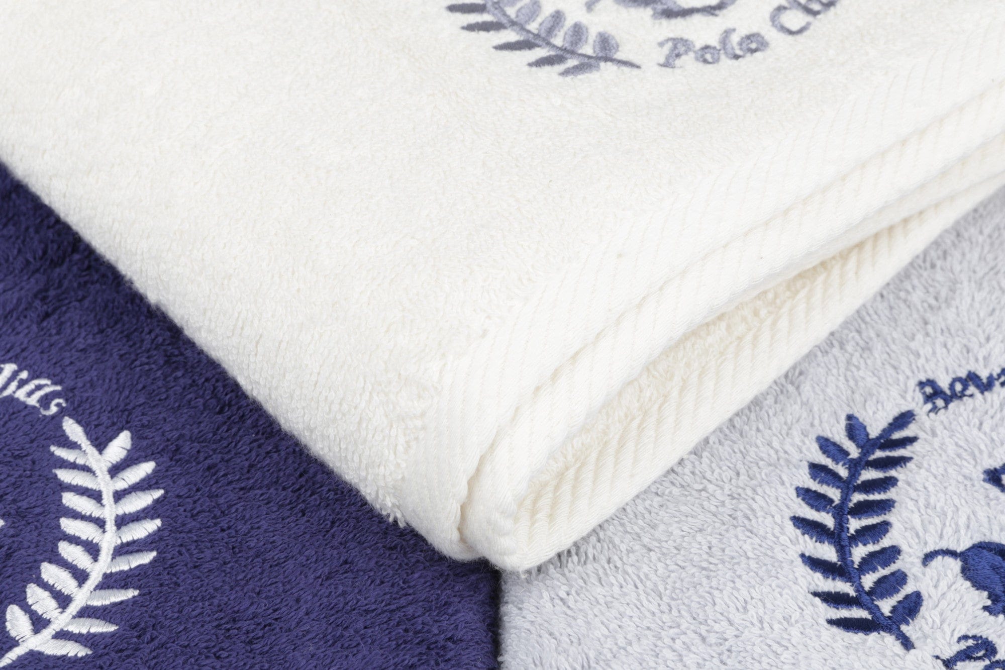 Set di 3 asciugamani cotone Beverly Hills Polo Club 402 Multicolore, 70 x 140 cm (3)