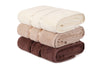 Set di 3 asciugamani cotone Dolce Multicolore, 50 x 90 cm