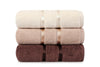 Set di 3 asciugamani cotone Dolce Multicolore, 50 x 90 cm (2)