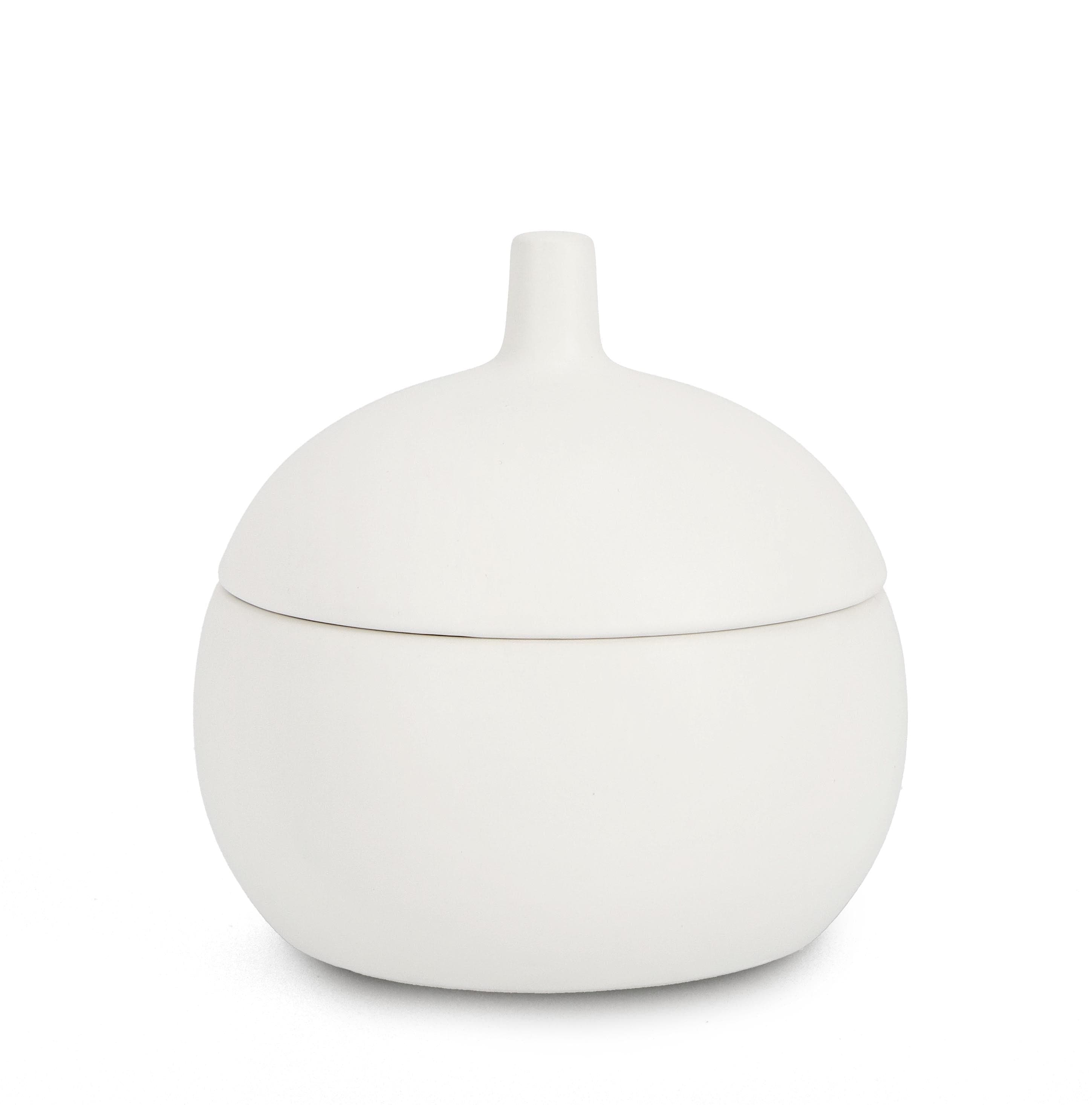 Set di 3 candele decorative Canister L Bianco (3)