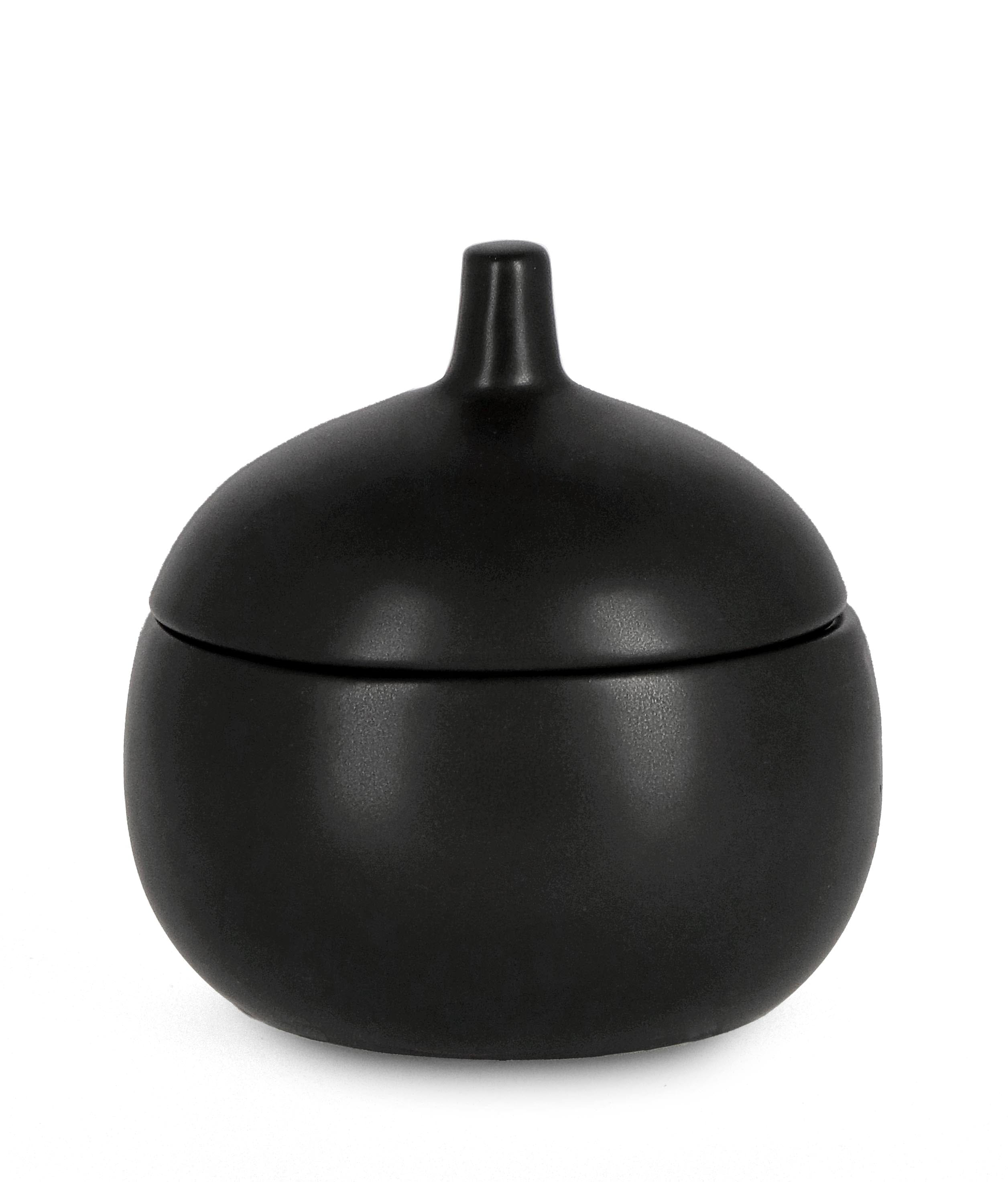 Set di 3 candele decorative Canister L Nero (2)