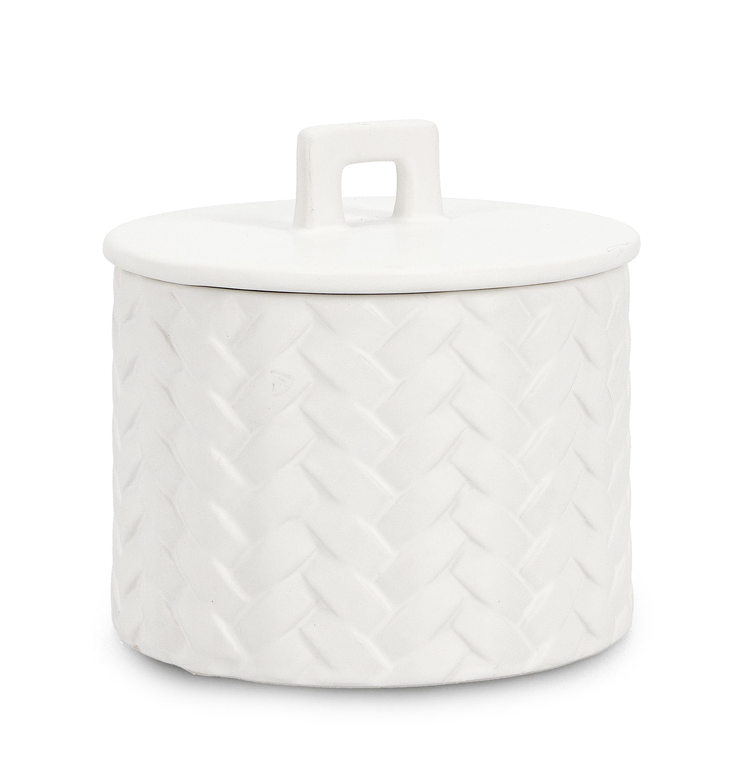 Set di 3 candele decorative Twine L Bianco (3)