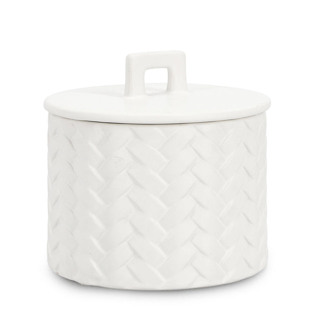 Set di 3 candele decorative Twine L Bianco (3)