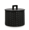 Set di 3 candele decorative Twine L Nero (3)