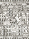 Set di 3 carte da parati stampate in digitale Louvre