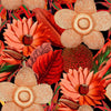 Set di 3 carte da parati stampate in digitale Water Lilies