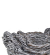 Set di 3 ceste rattan Acra Square Grigio (5)