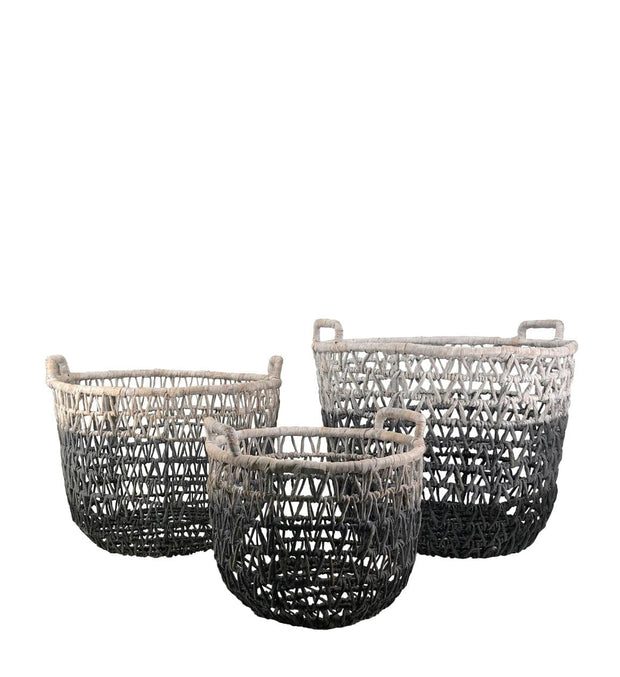 Set di 3 ceste Trio Multicolore