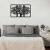 Set di 3 Decorazione da parete Agac 5 Nero (2)