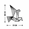 Set di 3 Decorazione da parete Oragami Nero (4)