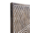Set di 3 decorazioni da parete Geometric Carved Naturale, 105 x 140 cm (4)