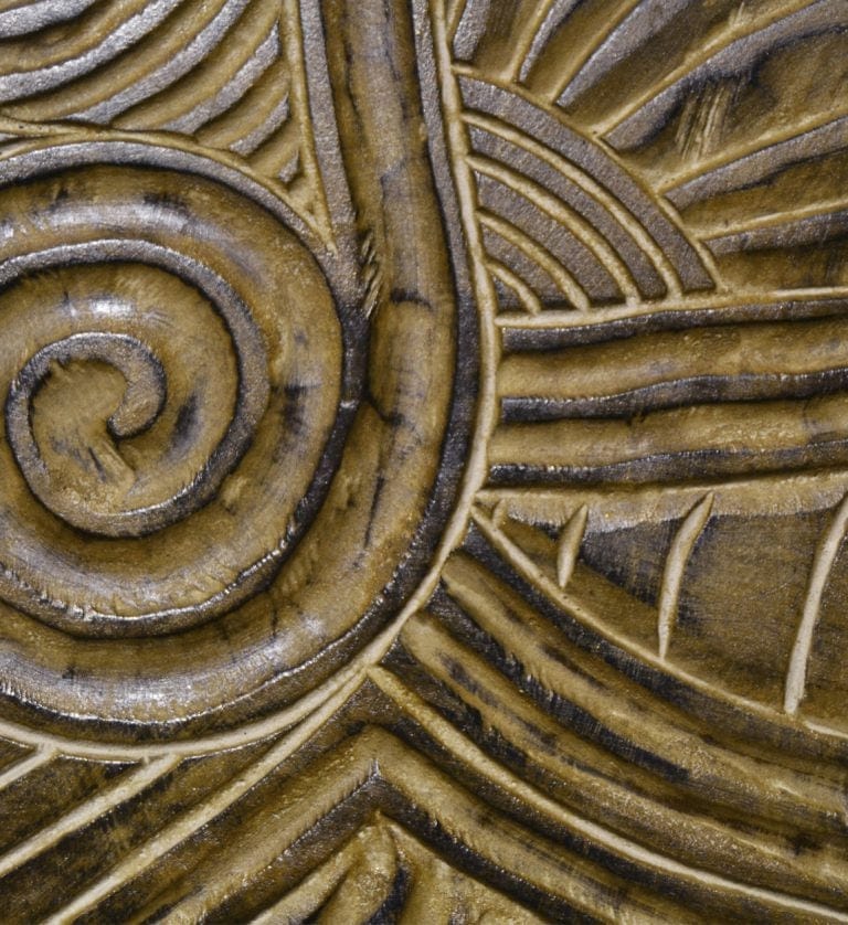 Set di 3 decorazioni da parete Grande Carved Naturale, 150 x 180 cm (2)
