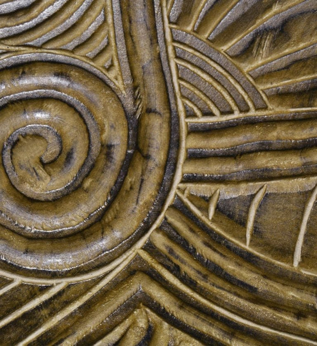 Set di 3 decorazioni da parete Grande Carved Naturale, 150 x 180 cm (2)
