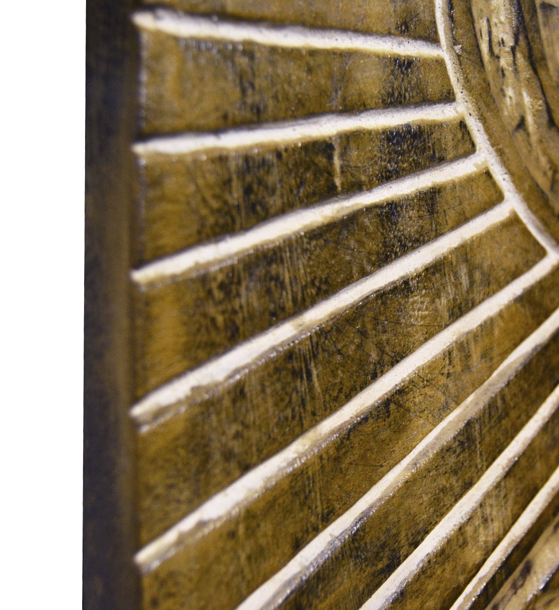 Set di 3 decorazioni da parete Grande Carved Naturale, 150 x 180 cm (3)