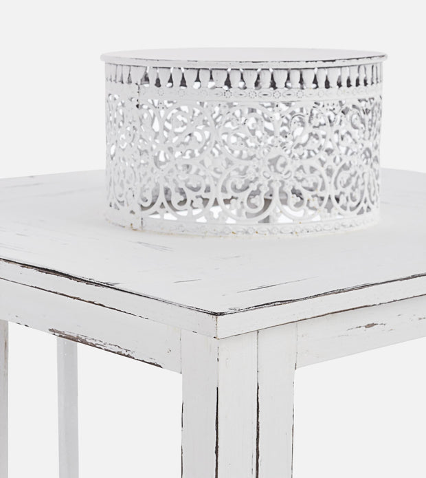 Set di 3 lanterne decorative Astana Bianco (2)