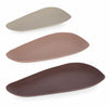 Set di 3 piatti decorativi Lebete Beige