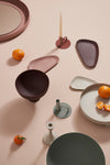 Set di 3 piatti decorativi Lebete Beige (2)