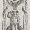 Set di 3 rotoli Carta da parati digitale stampata Colonne egiziane