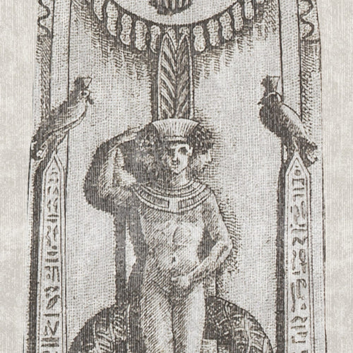 Set di 3 rotoli Carta da parati digitale stampata Colonne egiziane