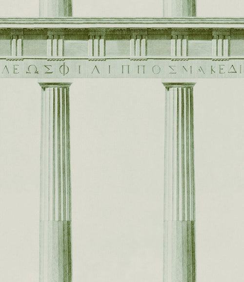 Set di 3 rotoli Carta da parati stampata digitale Athena Moss