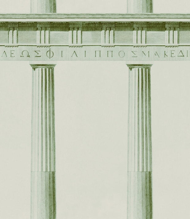 Set di 3 rotoli Carta da parati stampata digitale Athena Moss