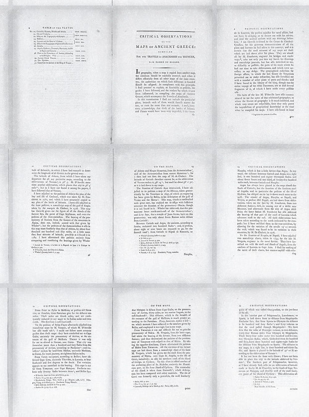 Set di 3 rotoli Carta da parati stampata in digitale all'interno di un libro