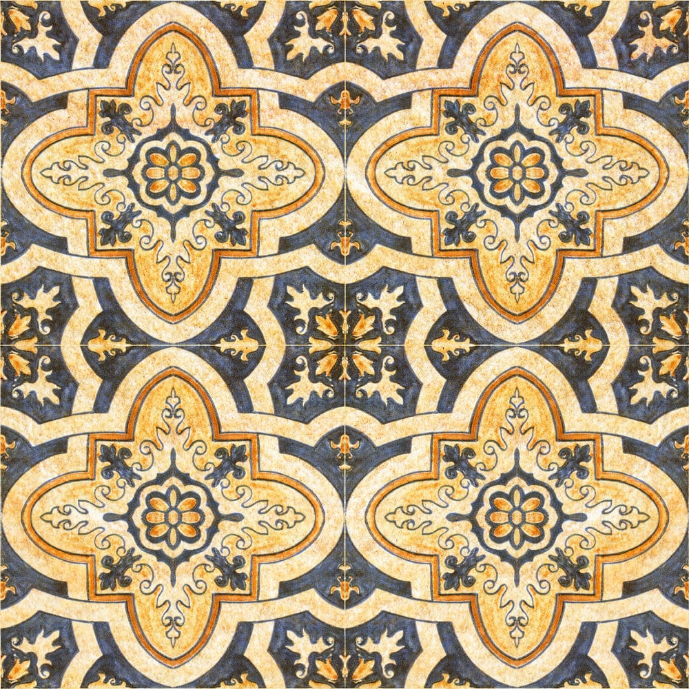 Set di 3 rotoli Carta da parati stampata in digitale Maghreb Tile
