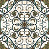 Set di 3 rotoli Carta da parati stampata in digitale Piastrella organica