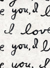 Set di 3 rotoli di carta da parati con stampa digitale I Love You (2)