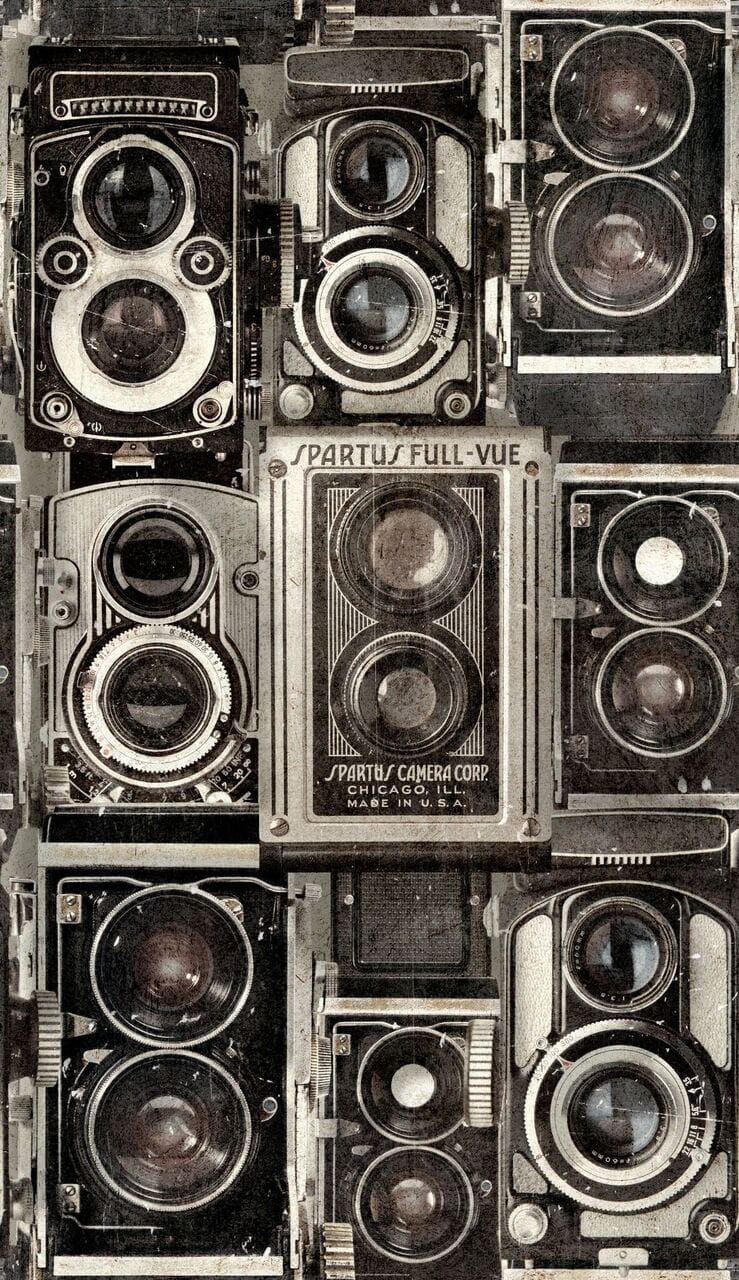 Set di 3 rotoli di carta da parati con stampa digitale Obscure
