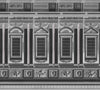 Set di 3 rotoli di carta da parati con stampa digitale Vatican Antracite