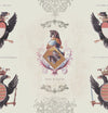 Set di 3 rotoli di carta da parati digitale stampata Stemmi