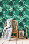 Set di 3 rotoli di carta da parati stampata digitale Rainforest (1)