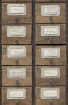 Set di 3 rotoli di carta da parati stampata in digitale Apothecary Neutral (1)