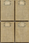 Set di 3 rotoli di carta da parati stampata in digitale, con coperture in tessuto antico