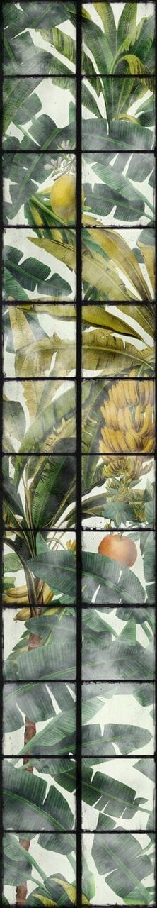 Set di 3 rotoli di carta da parati stampata in digitale Orangerie (4)