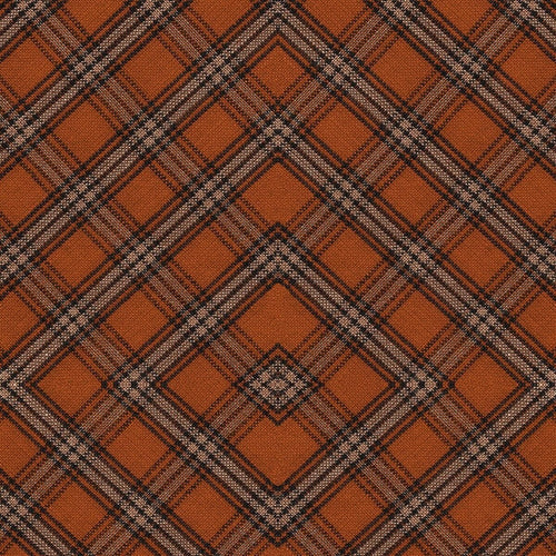 Set di 3 rotoli di carta da parati stampata in digitale Unusual Tartan