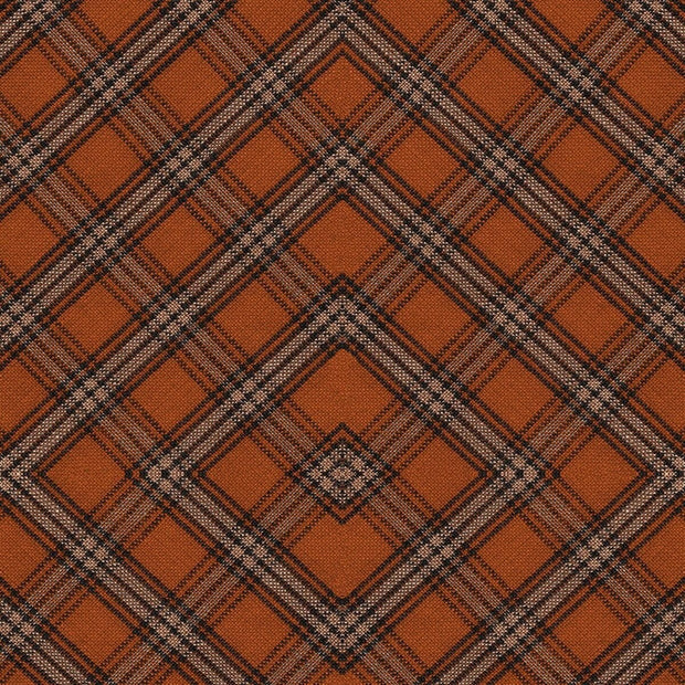 Set di 3 rotoli di carta da parati stampata in digitale Unusual Tartan